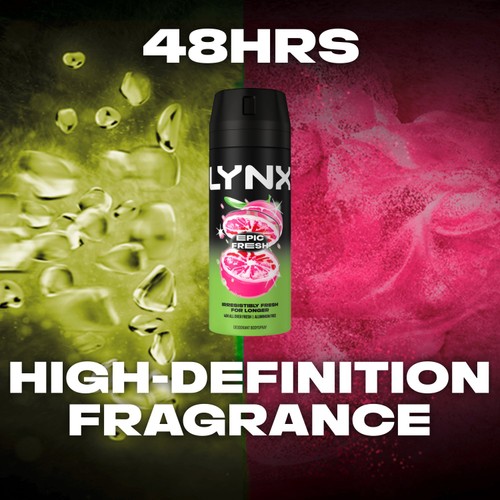 Lynx Epic Fresh Grapefruit & Pineapple Scent Body Spray For Men 150ml