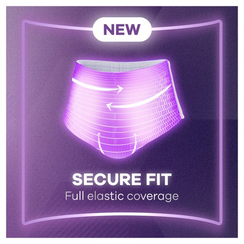 Always Discreet Maximum Protection Heavy Thick Pants Large