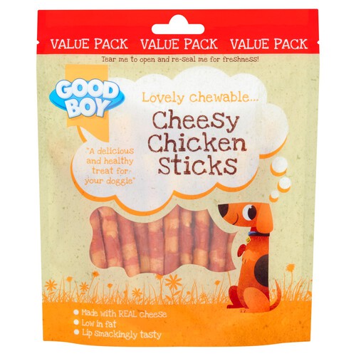 Good Boy Cheesy Chicken Sticks 