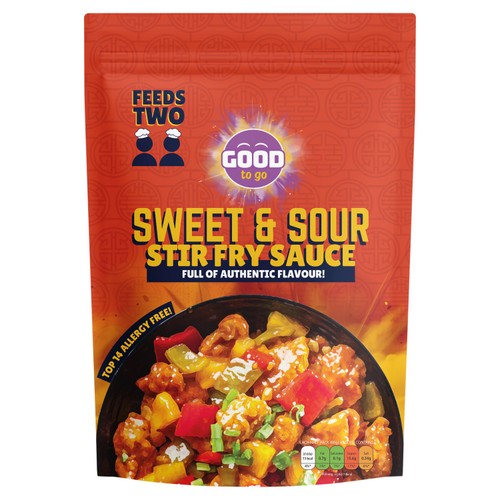 Good To Go Sweet & Sour Stir Fry Sauce 