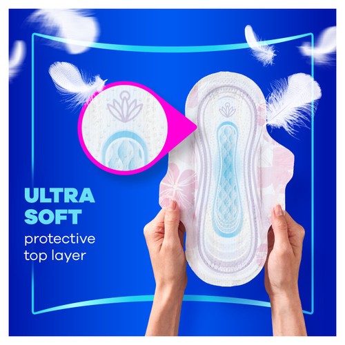 Always Platinum Size 1 Sanitary Pads With Wings Normal