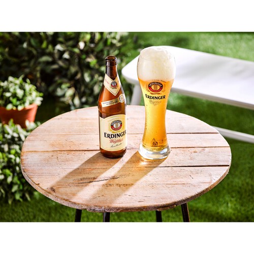 Erdinger Weissbier Wheat Beer Bottle