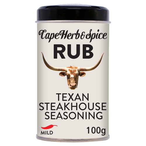 Cape Herb & Spice Rub Texan Steakhouse Seasoning 