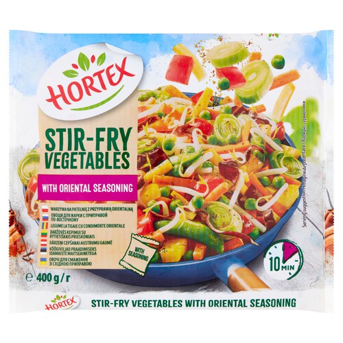 Hortex Stir-Fry Vegetables With Oriental Seasoning 