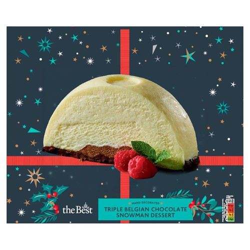 Morrisons The Best Triple Chocolate Snowman 635g