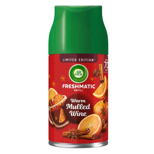 Air Wick Freshmatic Single Refill Warm Mulled Wine 250ml