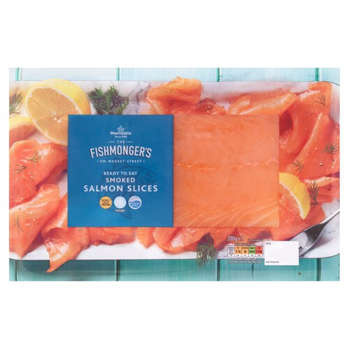 Morrisons Smoked Salmon Slices 