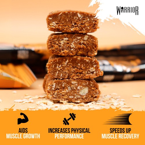 Warrior Raw Protein Flapjack Chocolate Peanut Butter 