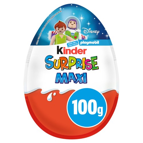 Kinder Surprise Large Milk Chocolate Egg With Toy 100g