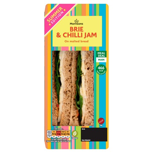 Morrisons Limited Edition Brie & Chilli Jam Sandwich
