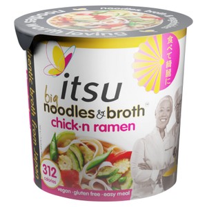 itsu BIG chickn ramen instant noodles & broth pot