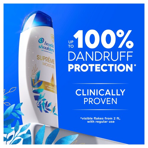 Head and Shoulders Anti Dandruff Supreme Moisture Shampoo Dry Hair 