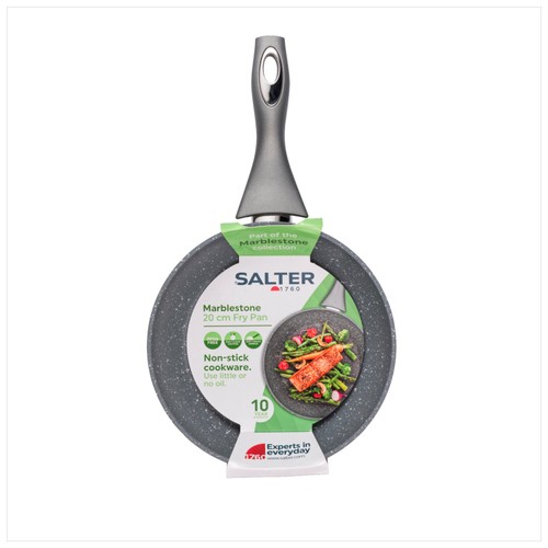 Salter Marblestone 20cm Frypan Grey