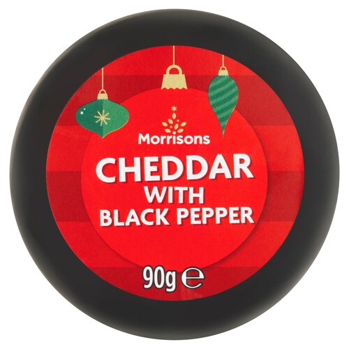 Morrisons Black Pepper Cheddar Truckle 