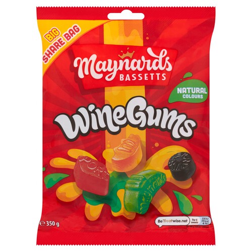 Maynards Bassetts Wine Gums Sweets Sharing Bag