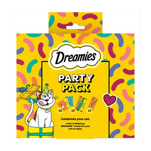 Dreamies Mixed Party Pack Adult Selection 150g
