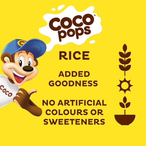 Kellogg's Coco Pops Chocolate Breakfast Cereal 295g