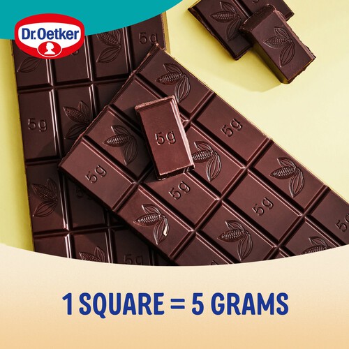 Dr. Oetker Dark Chocolate Bar