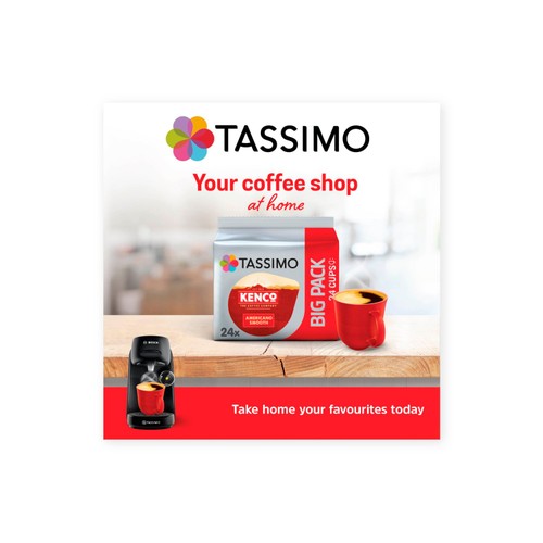 Tassimo Americano Smooth Coffee Pods x24