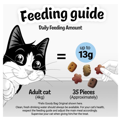 Felix Goody Bag Cat Treats Seaside Mix