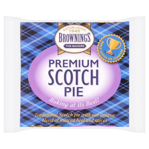 Brownings Premium Scotch Pie 