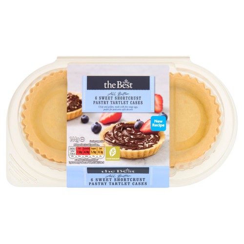 Morrisons The Best Pastry Cases 6 pack