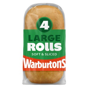 Warburtons  Large White Rolls