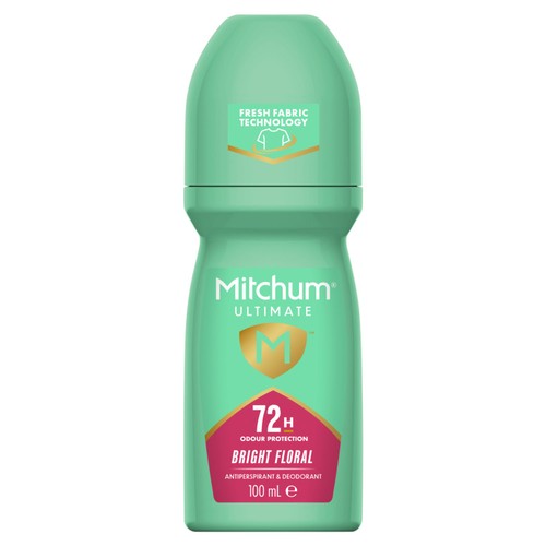 Mitchum Roll On Ultimate 72Hr Bright Floral 