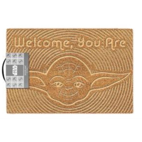 Star Wars Yoda Embossed Doormat