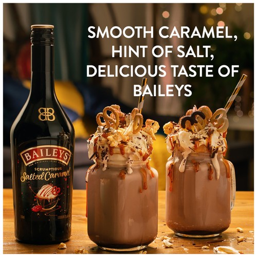 Baileys Salted Caramel Irish Cream Liqueur (ABV 17%) 50CL