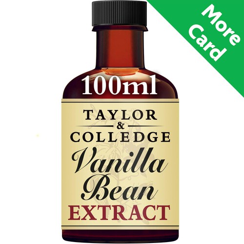 Taylor & Colledge Fairtrade Organic Vanilla Bean Extract