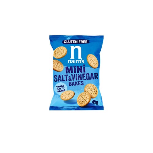 Nairns Gluten Free Salt & Vinegar Bakes 45G