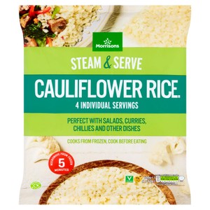 Morrisons Steam & Serve Cauliflower Rice (4x150g)