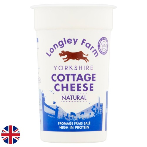 Longley Farm Yorkshire Natural Cottage Cheese 250g
