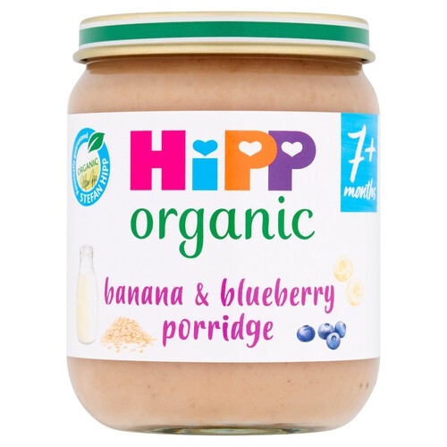 Hipp Organic Banana And Blueberry Porridge 