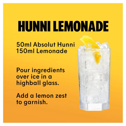 Absolut Hunni Honey Flavoured Vodka