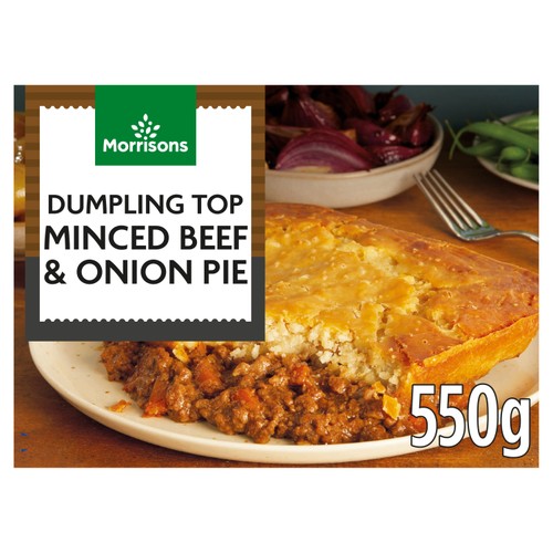 Morrisons Dumpling Top Minced Beef & Onion Pie 