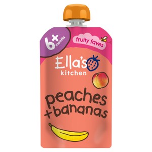 Ellas Kitchen Peaches Bananas From 4 Months 120G