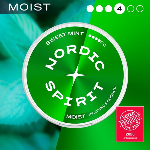 Nordic Spirit Sweet Mint Extra Strong 11mg Nicotine Pouches