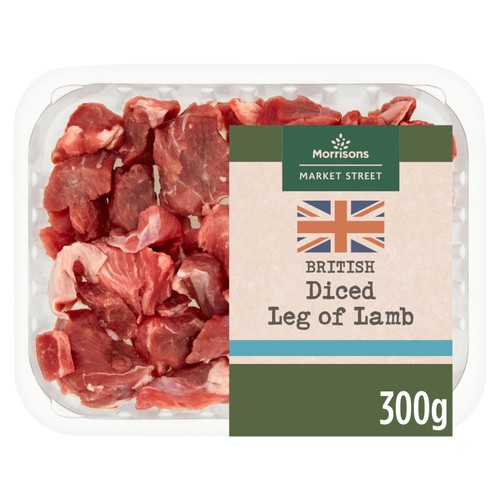 Morrisons diced leg of lamb