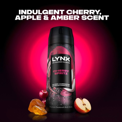 Lynx Cherry Spritz Body Spray    150ml