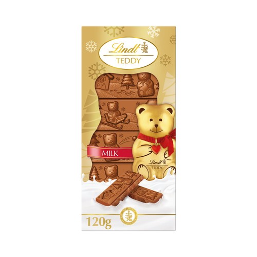 Lindt Teddy Milk Chocolate Bar 120g
