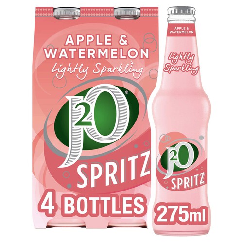 J2O Spritz Sparkling Apple & Watermelon 4 Bottles