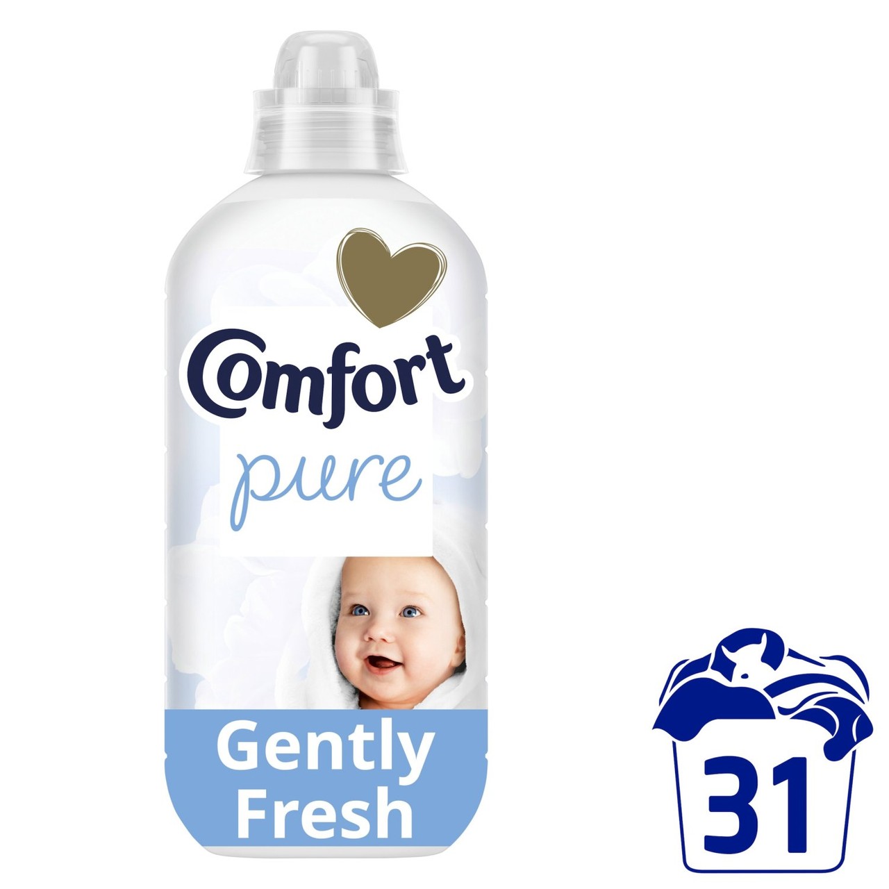 Comfort Fabric Conditioner Pure Sensitive Skin 31 Washes