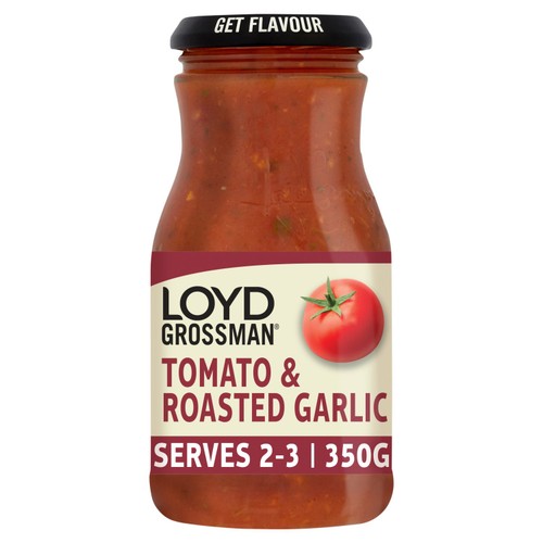 Loyd Grossman Tomato & Roasted Garlic Pasta Sauce 350g