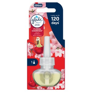 Glade Plug in Electric Refill Floral Cherries 20ml