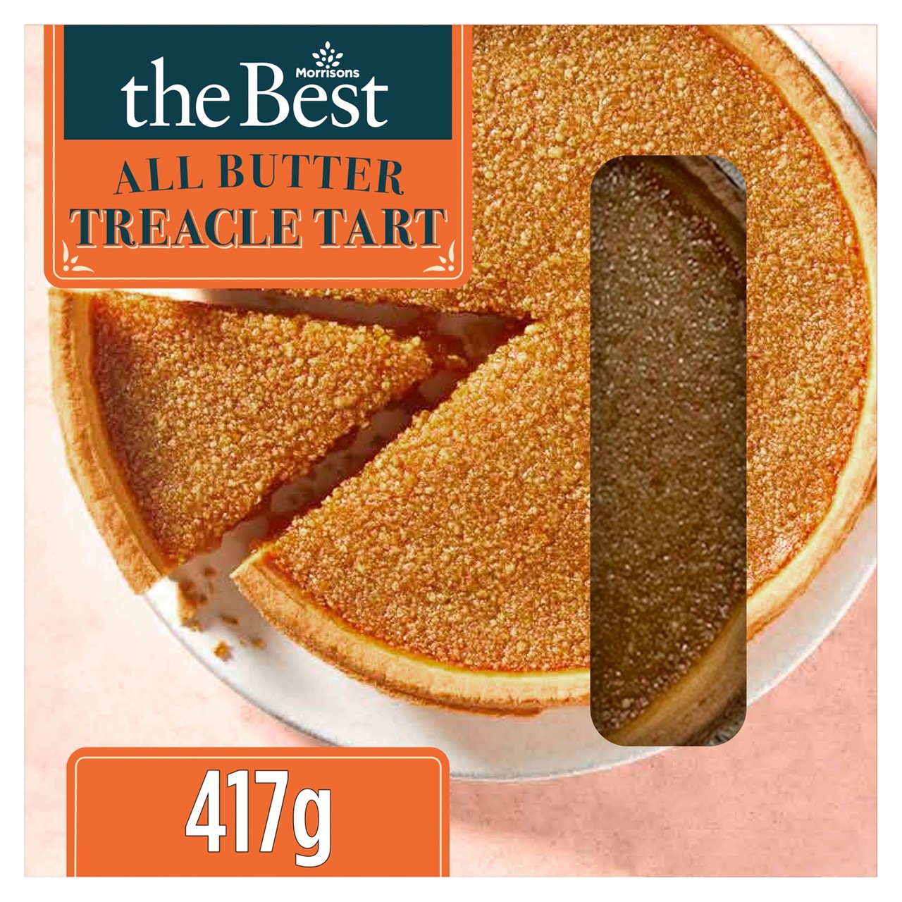 Morrisons The Best Treacle Tart 417g
