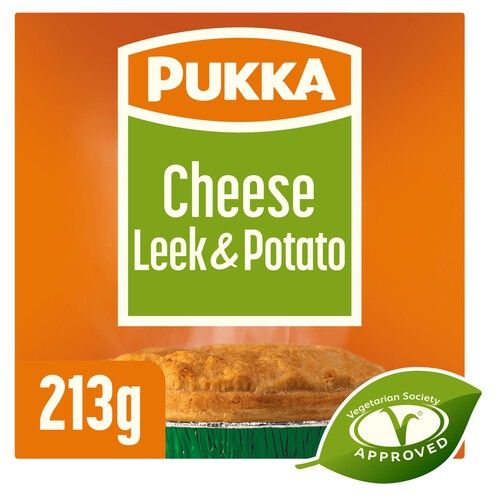 Pukka Cheese, Leek & Potato Pie