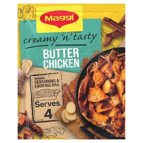 Maggi  Juicy Creamy Butter Chicken Herb and Spice Seasoning Mix