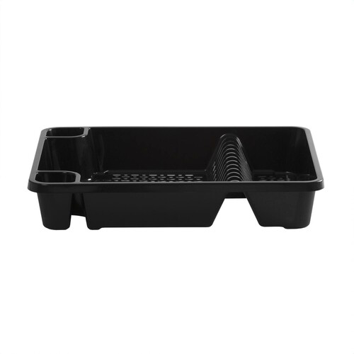 Morrisons Rectangular Dish Drainer Black